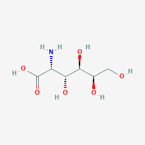 molecular formula C6H13NO6 B1251697 D-半乳糖醛酸 