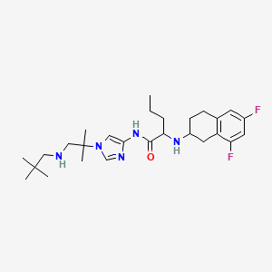 molecular formula C27H41F2N5O B1251699 PF-03084014 (Nirogacestat) 