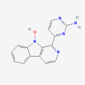 molecular formula C15H11N5O B1251700 N-Hydroxyannomontine CAS No. 878049-56-0