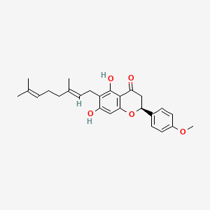 molecular formula C26H30O5 B1251702 4'-O-甲基薄荷酮 A 