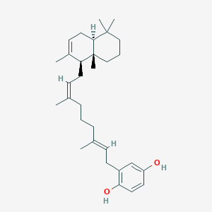 molecular formula C31H46O2 B1251703 Coscinoquinol, (rel)- 