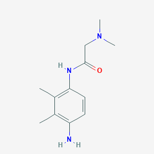 molecular formula C12H19N3O B12517136 N-(4-Amino-2,3-dimethylphenyl)-N~2~,N~2~-dimethylglycinamide CAS No. 652140-54-0