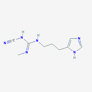 molecular formula C9H14N6 B1251718 Improgan 