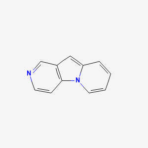 molecular formula C11H8N2 B12517362 Pyrido[3,4-B]indolizine CAS No. 689255-85-4