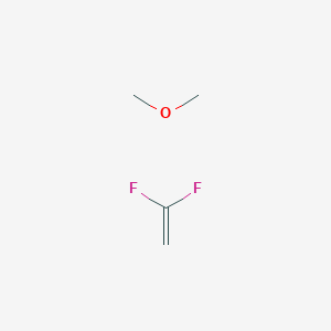 molecular formula C4H8F2O B12517364 1,1-Difluoroethene;methoxymethane CAS No. 660821-31-8