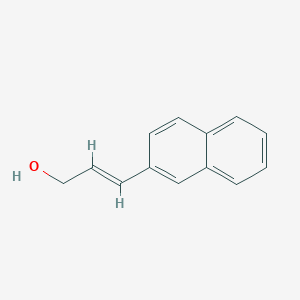 molecular formula C13H12O B12517529 3-(Naphthalen-2-yl)prop-2-en-1-ol 