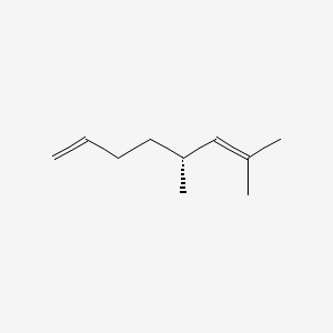 molecular formula C10H18 B1251754 ISOCITRONELLENE CAS No. 85006-04-8