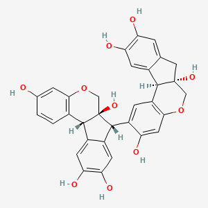 molecular formula C32H26O10 B1251764 Neoprotosappanin 