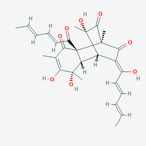 molecular formula C28H32O8 B1251765 Bisorbicillinol 