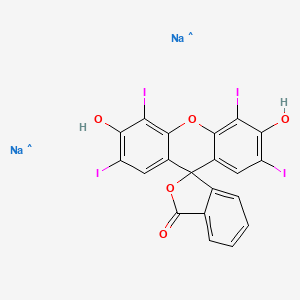 molecular formula C20H8I4Na2O5 B12517662 Erythrosine B 