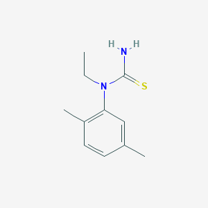 molecular formula C11H16N2S B12517705 N-(2,5-Dimethylphenyl)-N-ethylthiourea CAS No. 819818-93-4