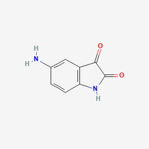 molecular formula C8H6N2O2 B1251771 5-Aminoisatin CAS No. 42816-53-5