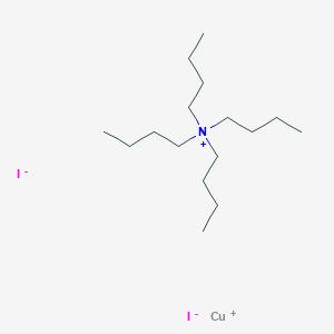molecular formula C16H36CuI2N B12517730 Bis[(tetrabutylammonium iodide)copper(I) iodide] 