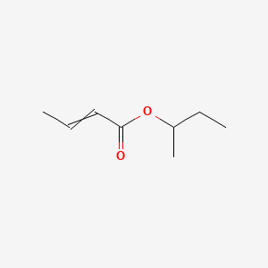 molecular formula C8H14O2 B12517784 Butan-2-yl but-2-enoate 