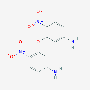 molecular formula C12H10N4O5 B12517800 3,3'-Oxybis(4-nitroaniline) CAS No. 654059-76-4