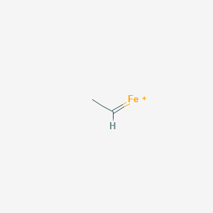 molecular formula C2H4Fe+ B12517864 Ethylideneiron(1+) CAS No. 678992-66-0