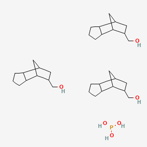 molecular formula C33H57O6P B12517908 Phosphorous acid--(octahydro-1H-4,7-methanoinden-5-yl)methanol (1/3) CAS No. 804556-27-2