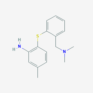 molecular formula C16H20N2S B1251791 Madam 