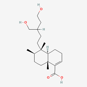molecular formula C20H34O4 B1251800 Ballodiolic acid 