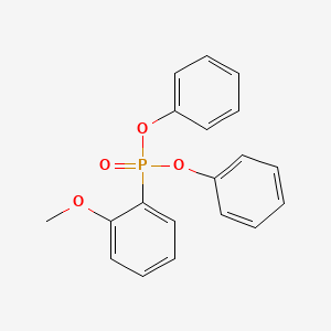 molecular formula C19H17O4P B12518048 Diphenyl (2-methoxyphenyl)phosphonate CAS No. 676565-75-6