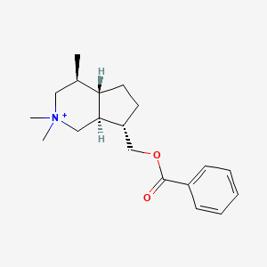 molecular formula C19H28NO2+ B1251807 Delavayine A 