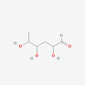 molecular formula C6H12O4 B1251815 3,6-Dideoxyhexose 