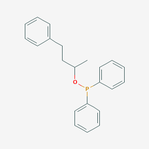 molecular formula C22H23OP B12518156 4-Phenylbutan-2-yl diphenylphosphinite CAS No. 820961-78-2