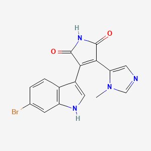 molecular formula C16H11BrN4O2 B1251830 Didemnimide D 