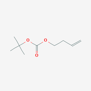 molecular formula C9H16O3 B12518413 Carbonic acid but-3-enyl ester tert-butyl ester 