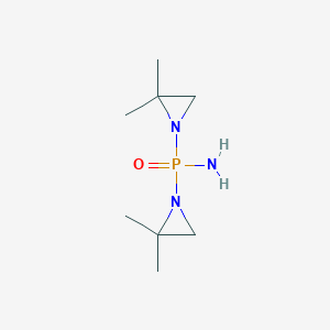 Aminobis(2,2-dimethyl-1-aziridinyl)phosphine oxide