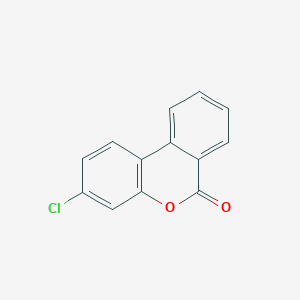 molecular formula C13H7ClO2 B12518615 3-Chloro-6H-benzo[c]chromen-6-one 