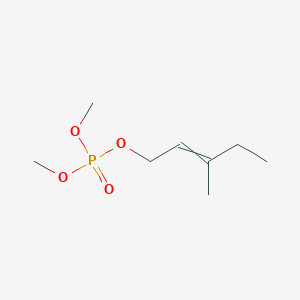 molecular formula C8H17O4P B12518617 Dimethyl 3-methylpent-2-en-1-yl phosphate CAS No. 821006-40-0