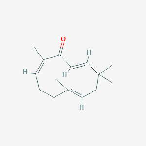 (2Z,6E,10E)-2,6,9,9-tetramethylcycloundeca-2,6,10-trien-1-one