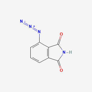 molecular formula C8H4N4O2 B12518638 4-Azido-1H-isoindole-1,3(2H)-dione CAS No. 652133-68-1