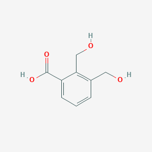 molecular formula C9H10O4 B12518681 2,3-Bis(hydroxymethyl)benzoic acid CAS No. 676267-66-6