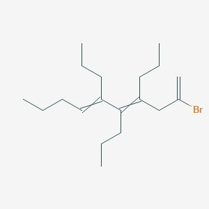molecular formula C19H33Br B12518728 2-Bromo-4,5,6-tripropyldeca-1,4,6-triene CAS No. 661484-89-5