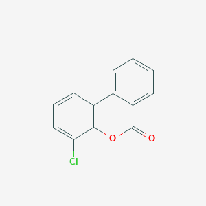molecular formula C13H7ClO2 B12518884 4-Chloro-6H-benzo[c]chromen-6-one 