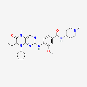 molecular formula C28H39N7O3 B1251897 BI 2536 