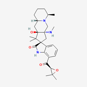 molecular formula C28H39N3O4 B1251902 Citrinadin B 