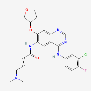 molecular formula C24H25ClFN5O3 B12519229 Afatinib Impurity 
