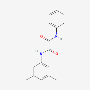 molecular formula C16H16N2O2 B12519247 N~1~-(3,5-Dimethylphenyl)-N~2~-phenylethanediamide CAS No. 653591-76-5