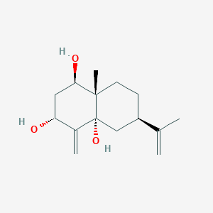 molecular formula C15H24O3 B1251926 Leitneridanin A 