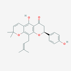 molecular formula C25H26O5 B1251927 Lupinifolin 