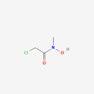 molecular formula C3H6ClNO2 B1251938 2-Chloro-N-hydroxy-N-methylacetamide 
