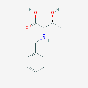 molecular formula C11H15NO3 B12519381 L-Threonine, N-(phenylmethyl)- CAS No. 681851-22-9