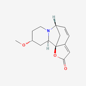 (1S,2R,4R,8S)-4-methoxy-14-oxa-7-azatetracyclo[6.6.1.01,11.02,7]pentadeca-9,11-dien-13-one