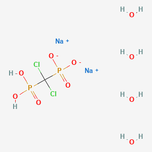 molecular formula CH10Cl2Na2O10P2 B12519516 Sodium clodronate hydrate 