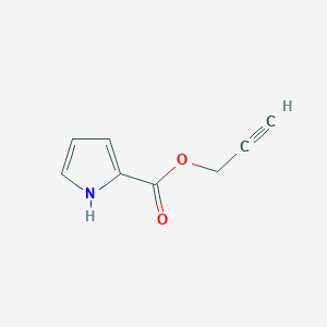 molecular formula C8H7NO2 B12519657 Prop-2-yn-1-yl 1H-pyrrole-2-carboxylate CAS No. 685563-24-0
