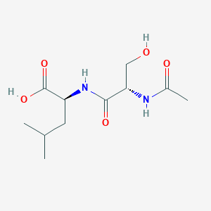 molecular formula C11H20N2O5 B12519830 N-Acetyl-L-seryl-L-leucine CAS No. 820220-54-0