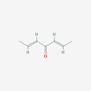 molecular formula C7H10O B12519874 (2E,5E)-hepta-2,5-dien-4-one 